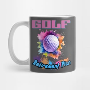 Golf Retirement Plan Mug